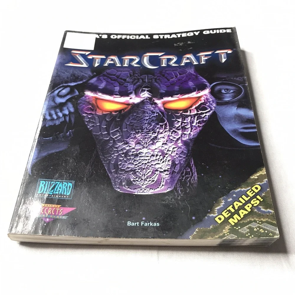 Star Craft Single & Multiplayer Strategies Prima Strategy Guide Book PC